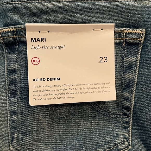 AG Jeans The Legging Ankle Jeans Women's Size Medium Wash Denim - Picture 4 of 4
